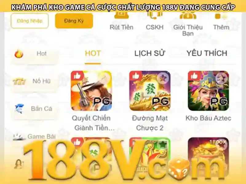 Khuyến mãi Slot 188v No Hu